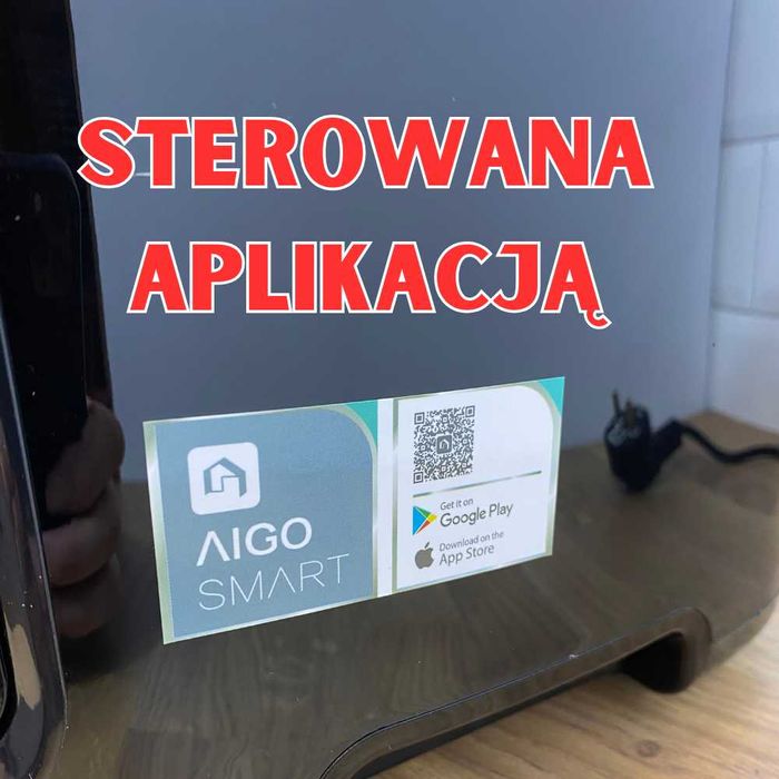 FRYTKOWNICA beztłuszczowa air fryer BARDZO DUŻA - 7l pojemności OKAZJA