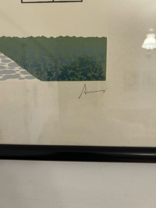 Conjunto 4 serigrafias numeradas e assinadas