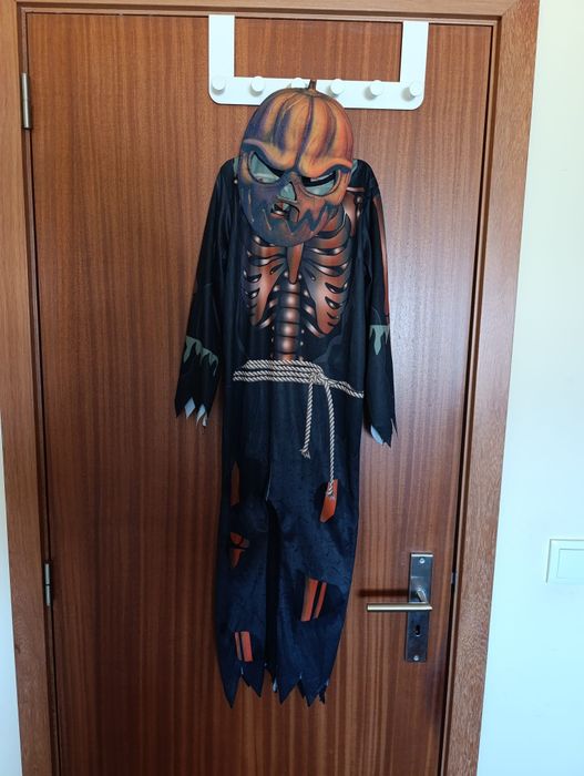 Fato Halloween Homem Abóbora