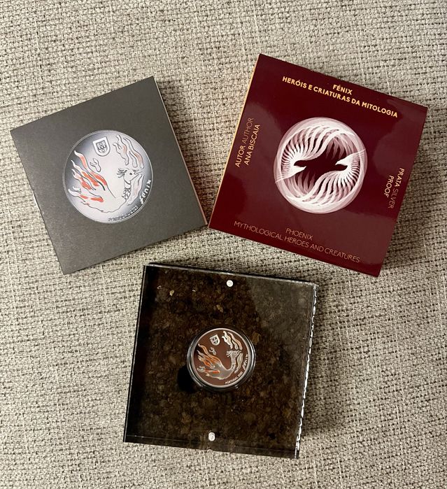 Moeda de coleção de 5 Euros (proof Fenix)