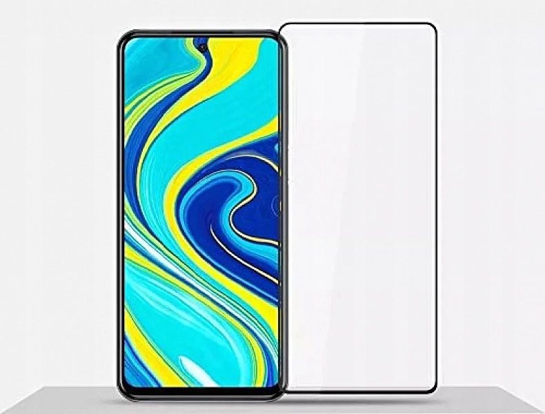 Szkło do Xiaomi Redmi Note 9 Pro / Poco X3 z ramką