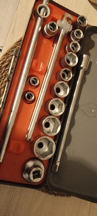 Klucze nasadowe grzechotka prl