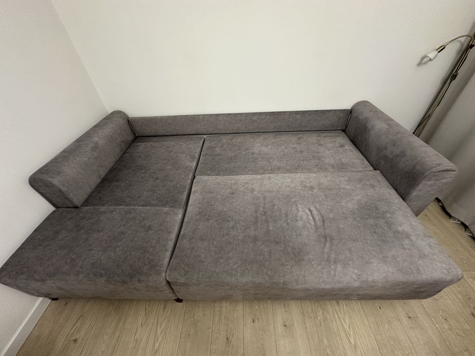 Narożnik Sofa 267x150 Super stan jak nowa z funkcją spania