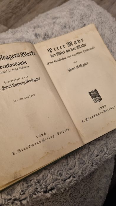 Peter Mayr der Wirt an der Mahr Peter Rofegger