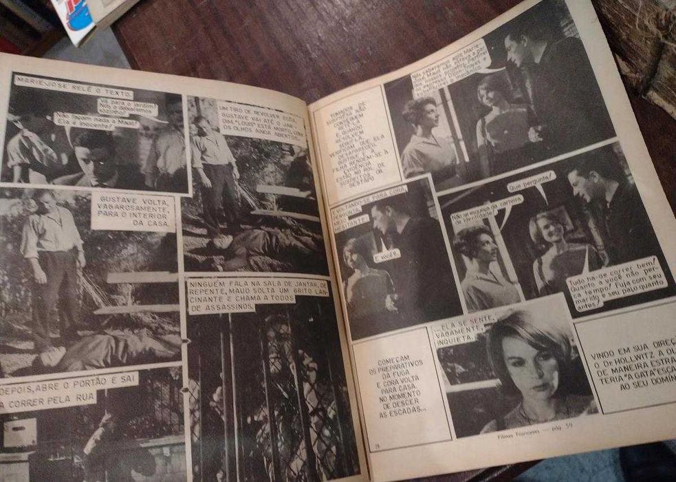 Revista Filmes Franceses em Fotonovelas 1960 nº9