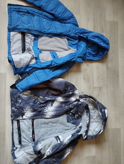 Курточки зимові для хлопчика на 10-11 років.Заміри на фото.Лижні штани