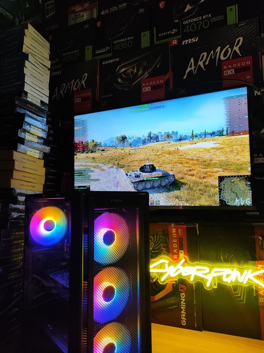 Видеокарта 8 гб.Игровой системный блок,пк,компьютер,CS,Gta,WoT,RDR2