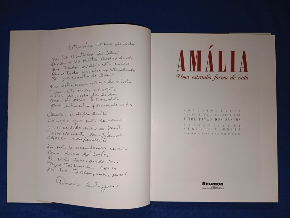 Livro Amália Rodrigues