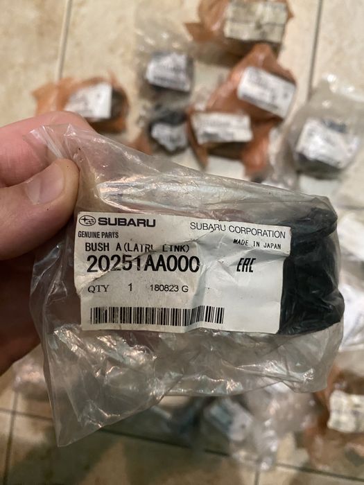 Подвеска оригинальная Subaru Forester SG 2004-2008