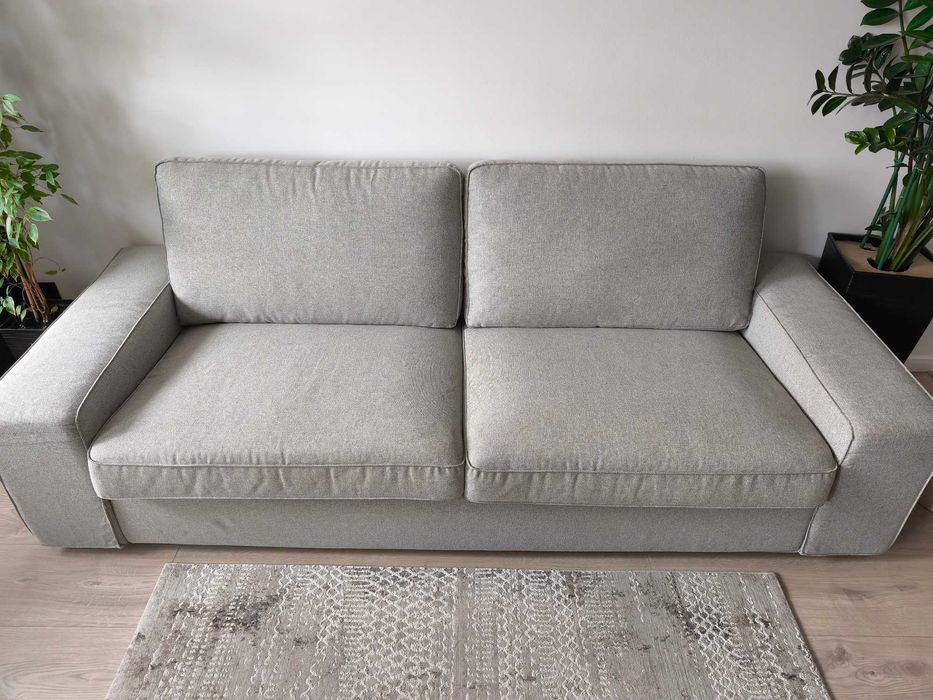 Kanapa Ikea do salonu kolor szary