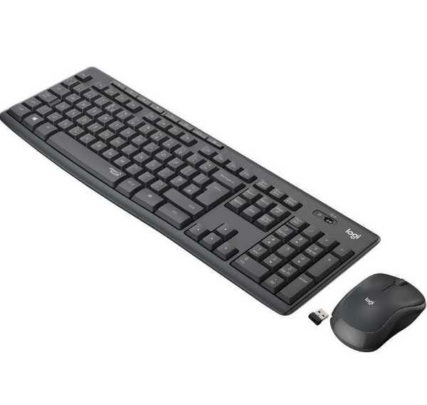 Комплект безпровідна, безшумна блютуз клавіатура миша Logitech MK295