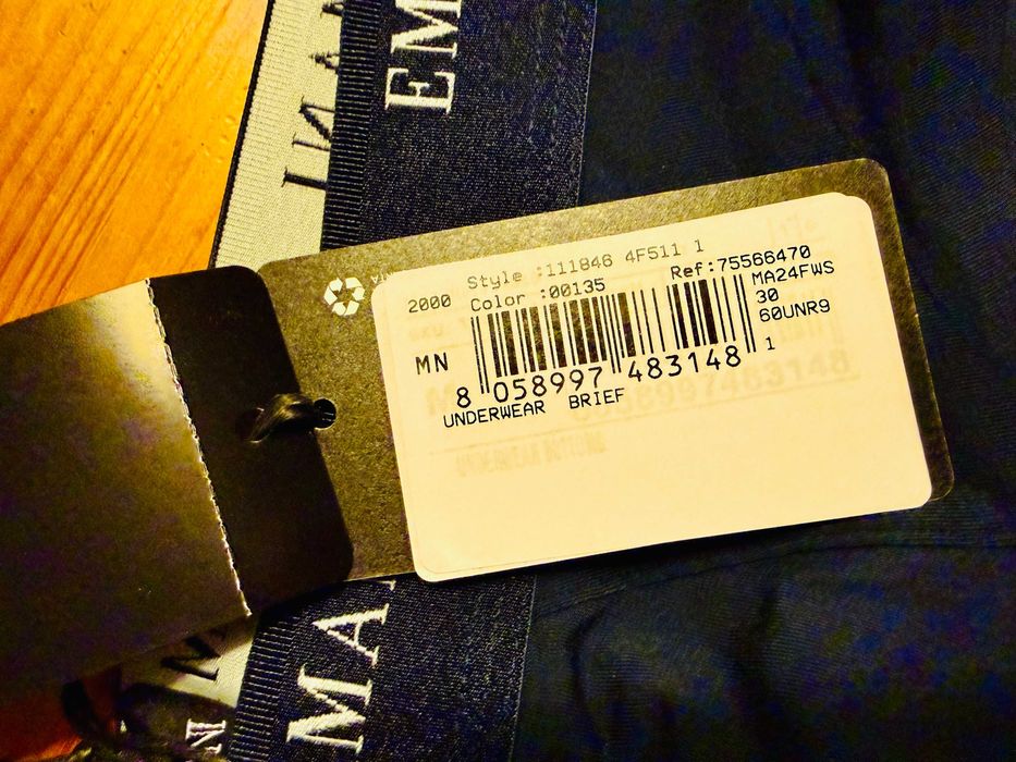 Emporio Armani bokserki męskie M – nowe z metkami