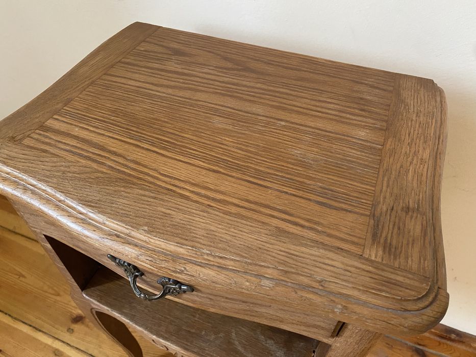 Konsolka dębowa używana