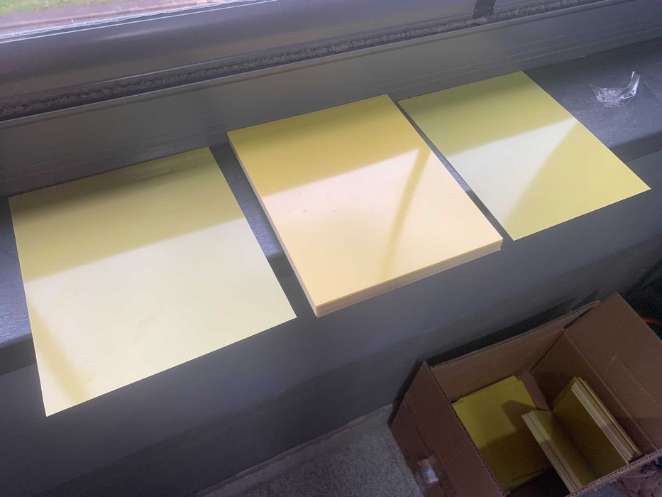 Склотекстоліт різних розмірів для комірок LiFePo4 та інших АКБ порізка