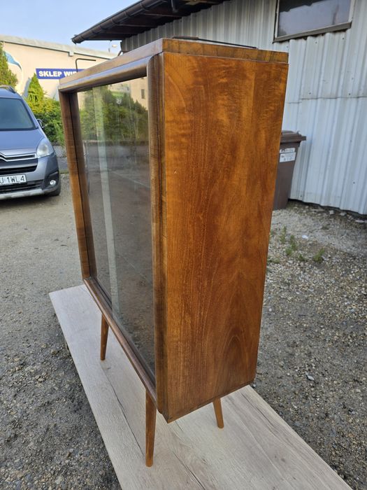 Biblioteczka gablotka prl transport