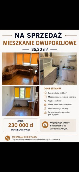 Lubin mieszkanie 35,2 m