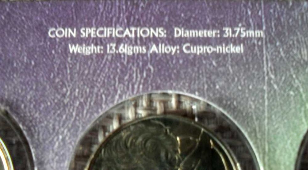 Senhor dos Anéis. Official New Zealand Coins.