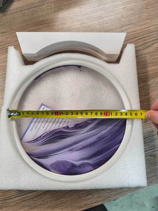 3D Klepsydra Art Dynamiczne malowanie piaskiem