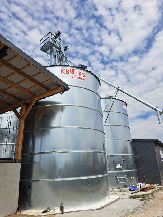 Silos płaskodenny 731t KBKS POLAND NOWY PRODUCENT