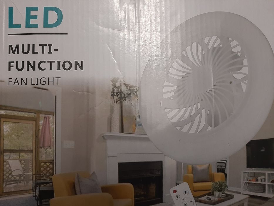 Fan light- ventoinha com luz led