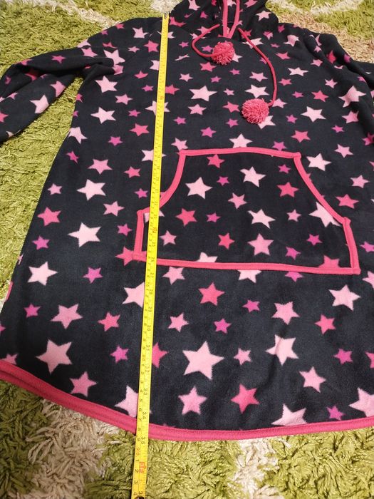 Ночнушка-халат теплый махровый