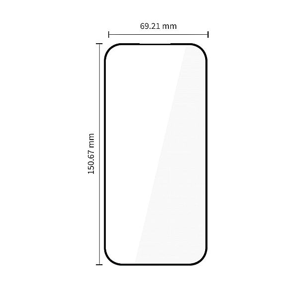 Szkło Hartowane Tech-Protect Glass Fit+ 2-Pack Google Pixel 9A / 10A B