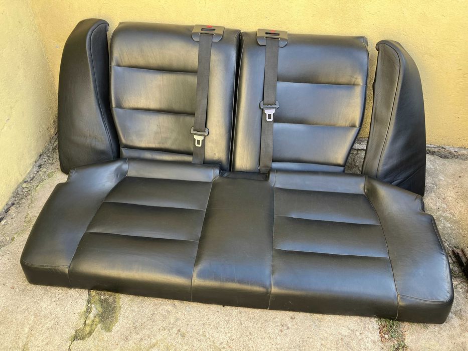 Fotele Grzane Skóra Sportsitze Sporty BMW e36 Coupe + tylna kanapa