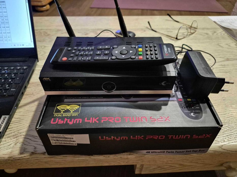 dekoder 4K UltraHD Twin Tuner Set Top Box