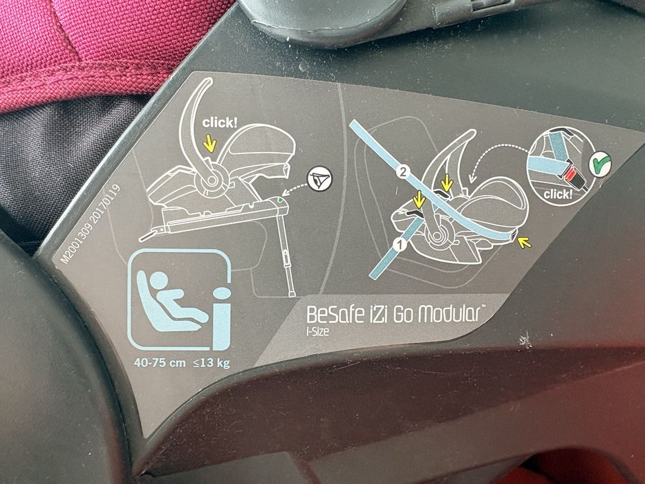 BeSafe 0–4 lata | 2 foteliki + baza ISOFIX + adaptery | komplet