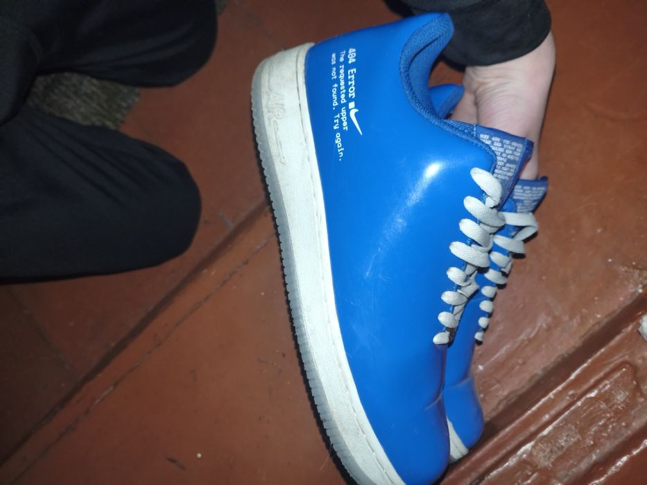 Nike air force 1 Error 404 носили 2 недели продаю из коробкой от них
