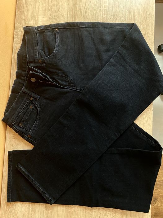 Spodnie sztruksowe Levi Strauss & Co męskie czarne 511