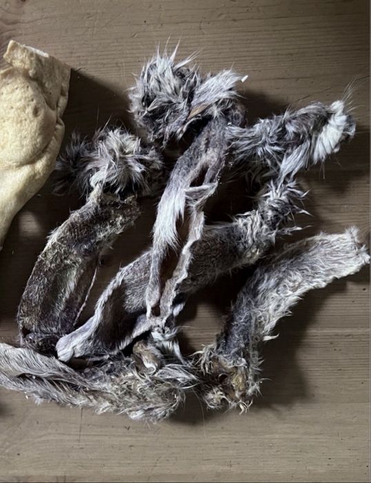 3kg uszy suszone królicze przysmak/grzyak dla psa