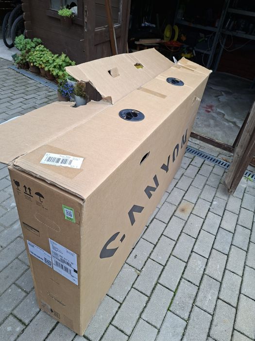 Canyon rower pudelko oryginalne oddam