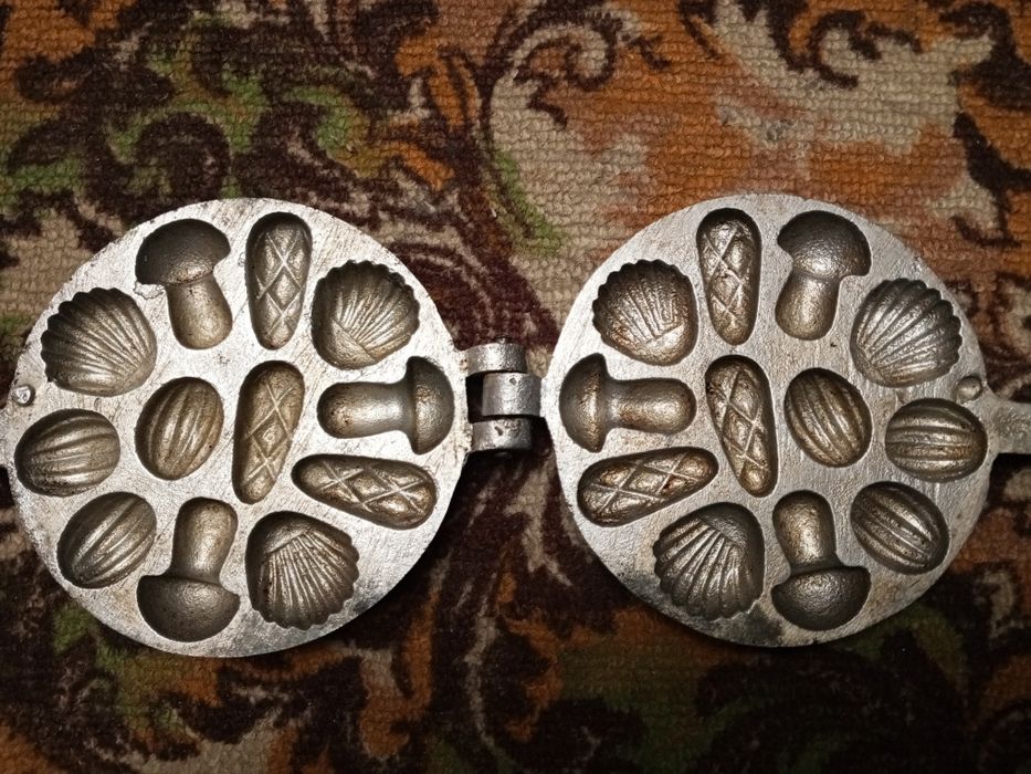 Форма для выпечки цельного домашнего печенья Ассорти орешница