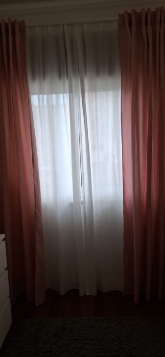 Vendo  cortinados  completamente novos