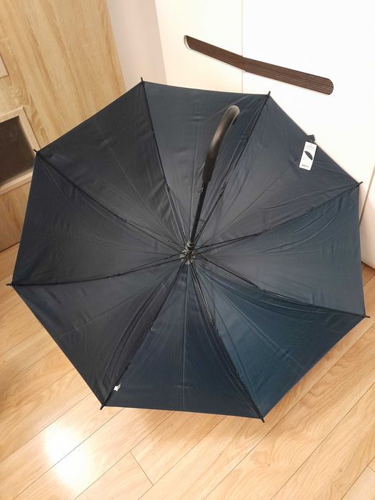 Nowy Parasol Granatowy_Półautomatyczna parasolka_Windproof_Umbrella_XL