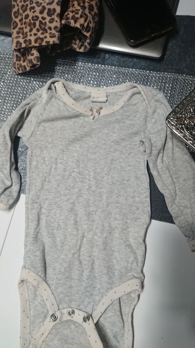 Zestaw ubranek niemowlęcych dziewczęce r.68 body śpiochy pajacyki