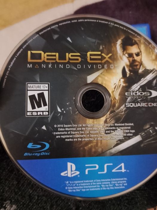 Jogo da PlayStation 4 Deus ex
