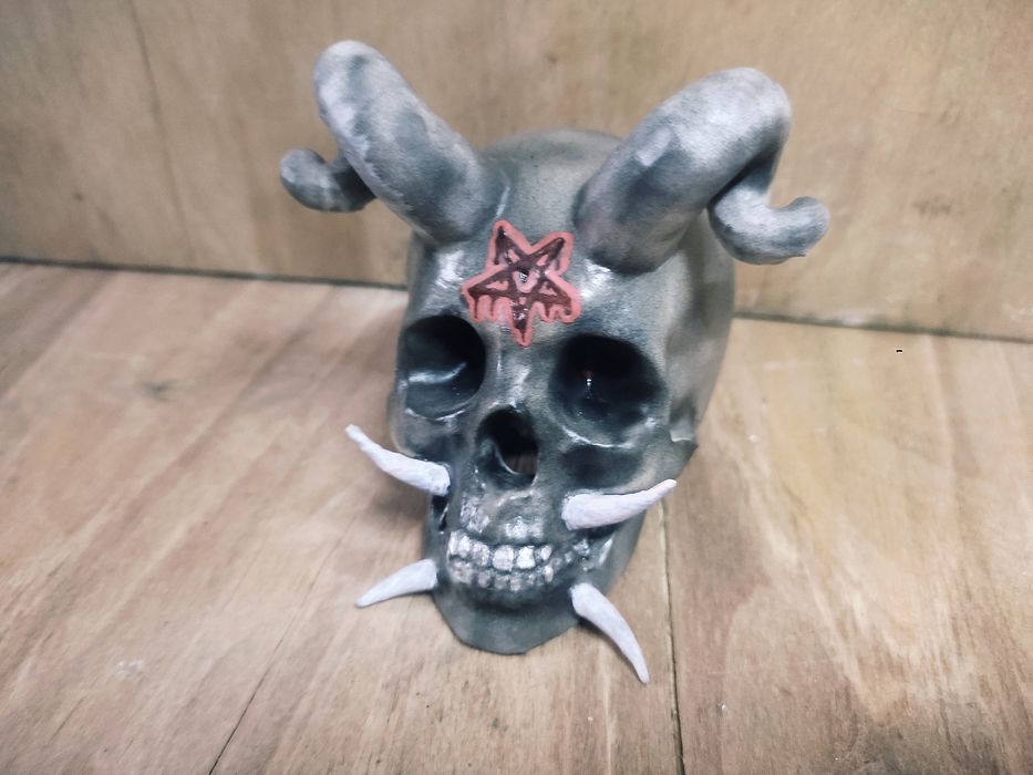 Череп для чёрной магии, некромантии