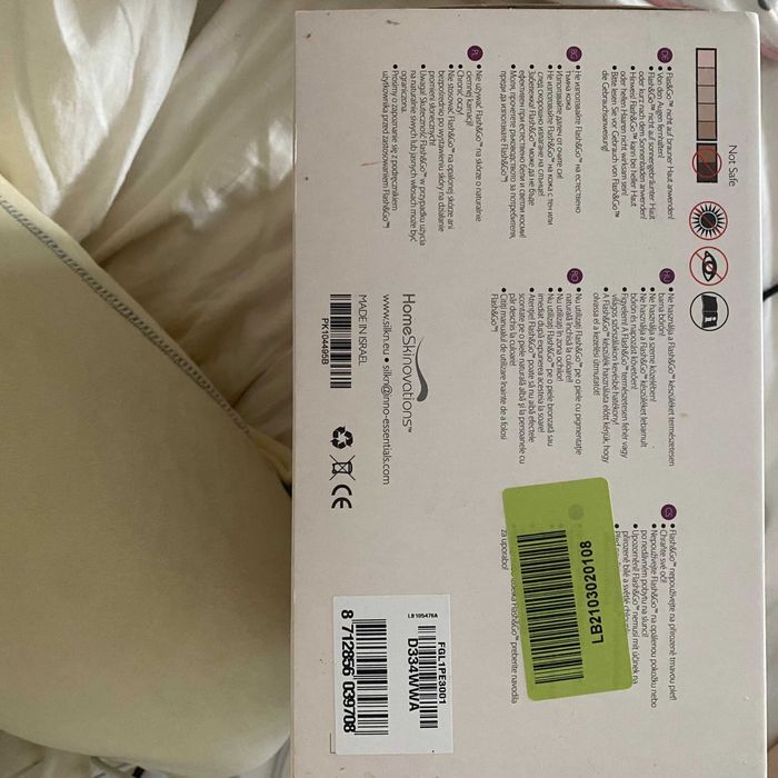 depilator HPL Silk'n Flash & go Lux