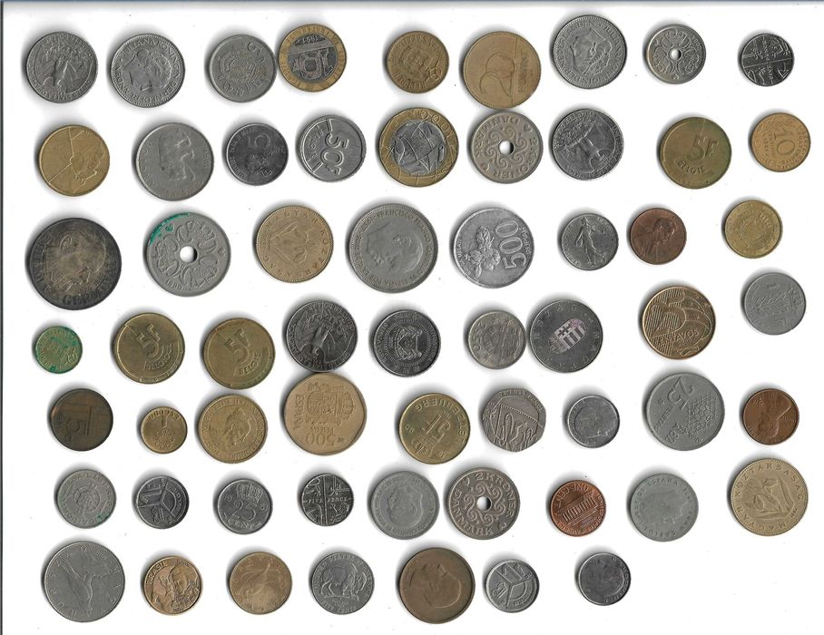 PROMOÇÃO: 60 Moedas do Mundo