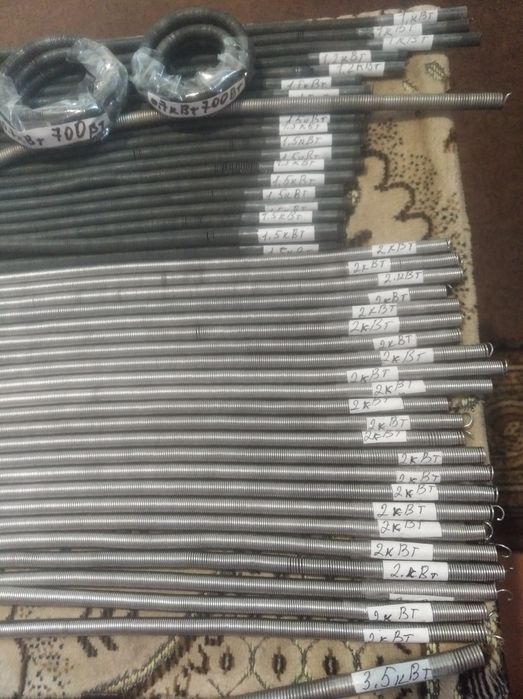 Спираль на электроплитку с нихрома 0.5, 1, 1.5, 2кВт