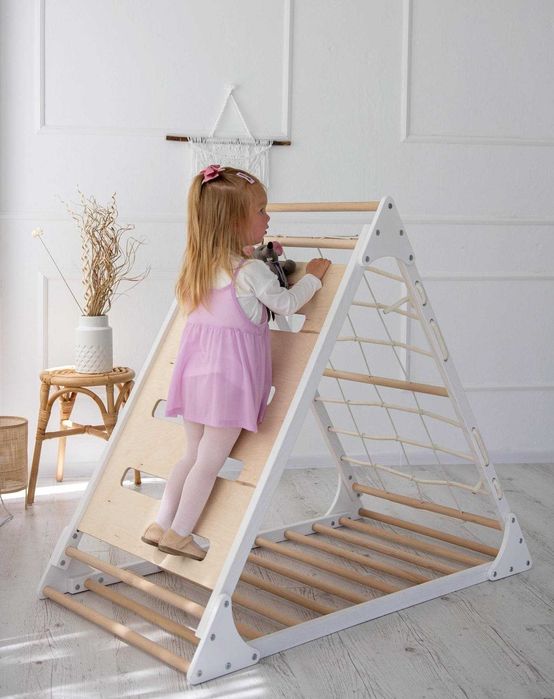 Спортивний комплекс Шведська стінка Тренажер для дітей Лазанка 3 в 1