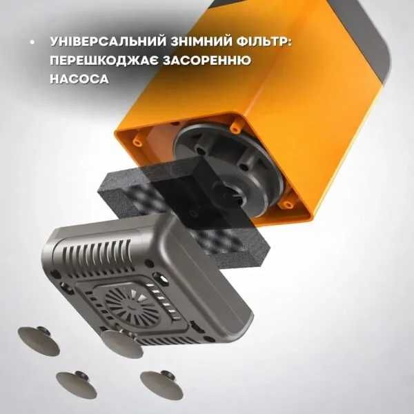 Портативний душ 3.7 В з дисплеєм на акумуляторі