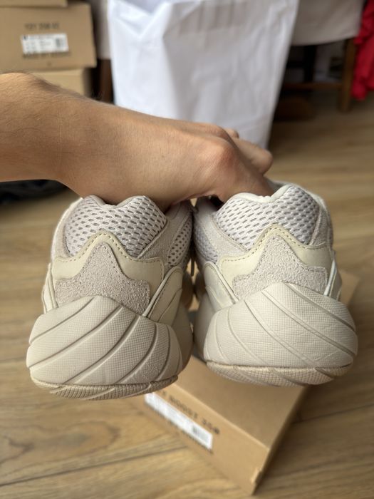 Adidas Yeezy 500 Blush buty sneakersy beżowe 44 2/3