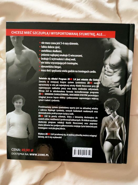 2XME extra przepisy 2.0 dieta książki