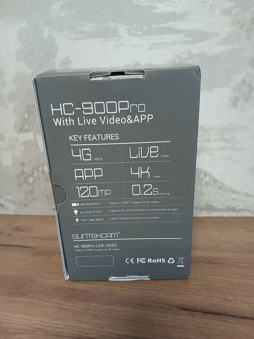 Фотопастка фотоловушка Suntek HC 900 Pro 4g 4k suntek 4g