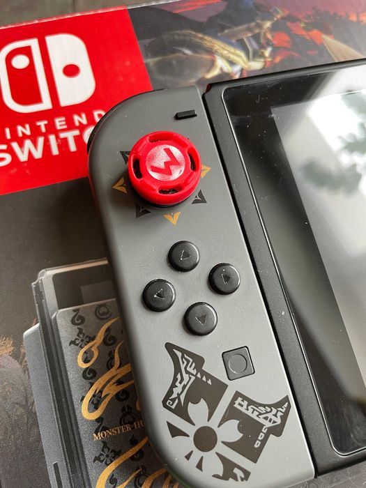 Nintendo Switch Monster Hunter Rise Edition | BDB | szkło, karta 256GB