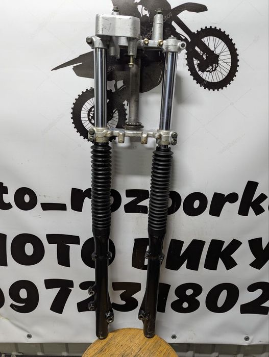 Вилка в зборі до мотоцикла Shineray X-Trail/6C,Geon X-Road Light,Forte Cross,Spark D-4,SkyBike Status,Senke SK250GY-4, або інші, на кастом! Уточнюйте!