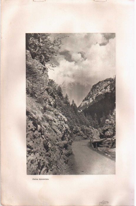 Grafika - "Dolina Kościeliska" - Tatry